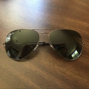 Ray Ban Aviator Large Metal Sunglasses